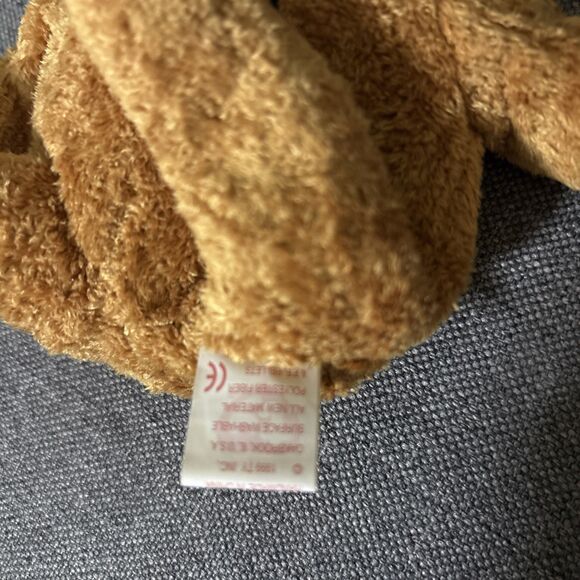 Ty Beanie Baby Teddy Bear Fuzz Light Brown July 23 1998 Retired Vintage New Tags - Picture 7 of 7